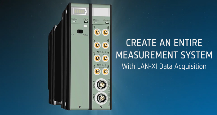 Create an entire measuremen system from LAN-XI DAQ